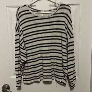 Knit Dollman Stripes Sweater